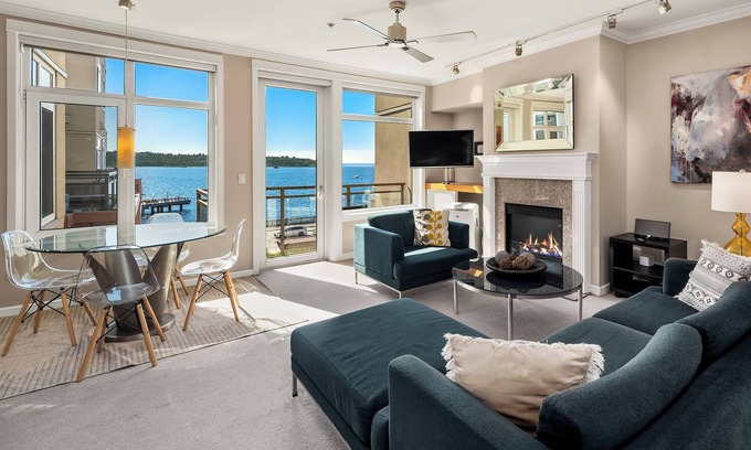 Downtown Seattle Condo | Luxury 2BR Condo in ONLY Waterfront Location Downtown-Steps to Pike Place Market