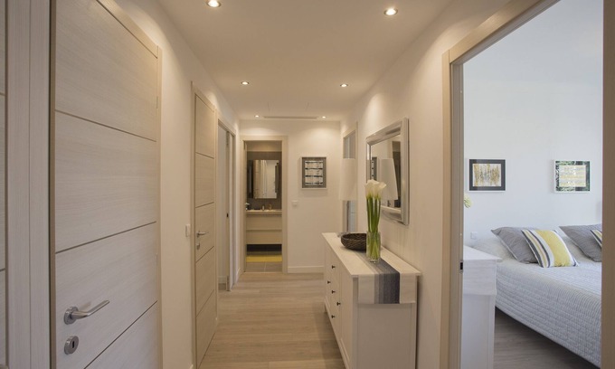 Carre d'Or Apartment | Luxury air-conditioned apartment in Carré d’Or, 200m from beach, 2 balconies