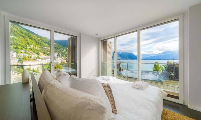 Montreux City Centre Apartment | Luxury Apartment Lake view in Montreux by GuestLee