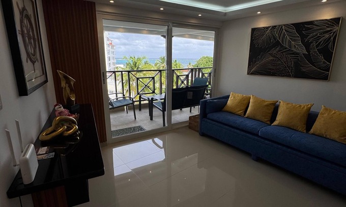 Punta Hansa Apartment | Luxury apartment with ocean views in San Andrés with AC, WiFi.