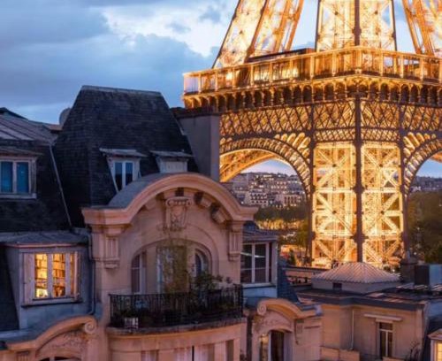 Quartier du Gros-Caillou Apartment | Luxury Apartment with a view of the Eiffel Tower