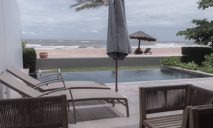Phuoc Thuan Villa | Luxury Beachfront villa - 3BR w private pool and outdoor BBQ