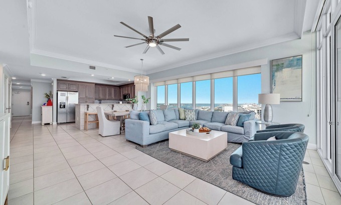 Orange Beach Condo | LUXURY EAST SIDE CORNER UNIT, VIEW OF THE PERDIDO PASS, TONS OF KIDS AMENITIES!