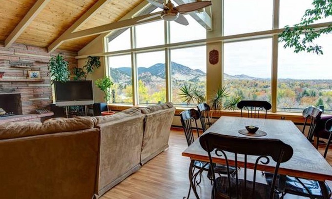 Flagstaff House | Luxury home in prime downtown location: views of the Rocky Mountains