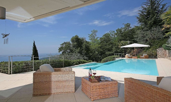 Gaino Villa | Luxury Villa With Magnificent Lake Views, Private Pool, AC, And large garden