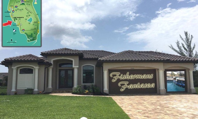 South Gulf Cove House | Luxury Waterfront Home With Private Heated Pool & Hot Tub Near Beaches