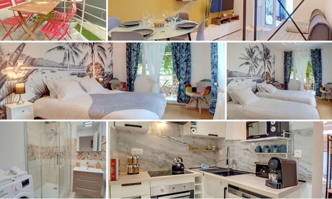 Saint-Fons Apartment | M Select Garden, Quality, Comfort, Simplicity