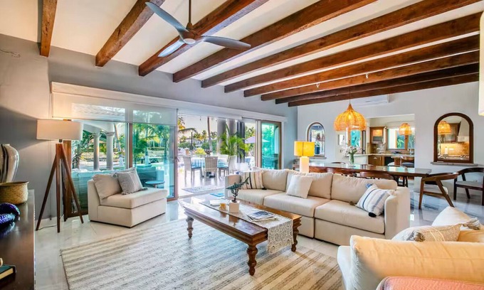Nuevo Vallarta Villa | Magnificent Canal House w/Your Own Dock and Adjacent Golf