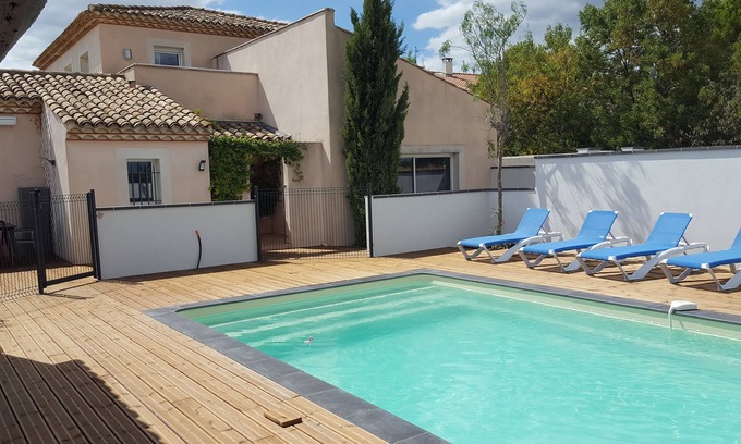 Murviel-les-Beziers House | MAGNIFICENT HOUSE BETWEEN VINEYARDS, RIVER AND SEA WITH 8X4 SWIMMING POOL