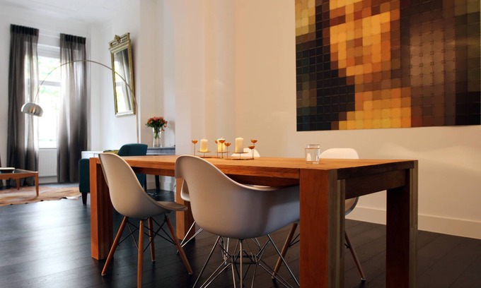 Koekelberg Apartment | Magnificent Luxury Apartment in Townhouse - Garage, Garden, Terrace, near metro