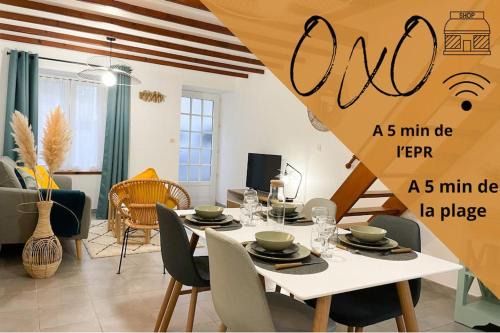 Les Pieux House | Maison centre Les Pieux*Wifi*OXO