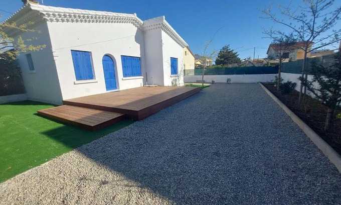 Marseillan Plage House | Maison chaleureuse 3 pièces à 60m de la plage avec jardin et terrasse barbecue - FR-1-326-772