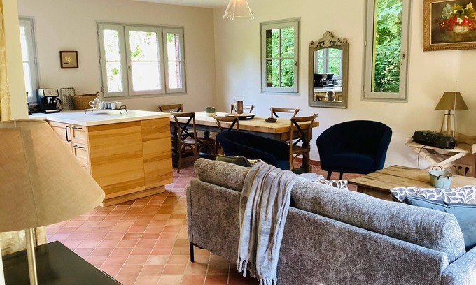 Le Brevedent House | Maison de Campagne Rivière et Forêt