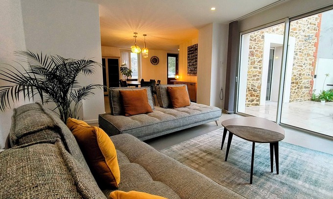 Pleneuf-Val-Andre House | Maison Rénovée de Caractère Avec Jardin, Proche de la mer et des Commerces