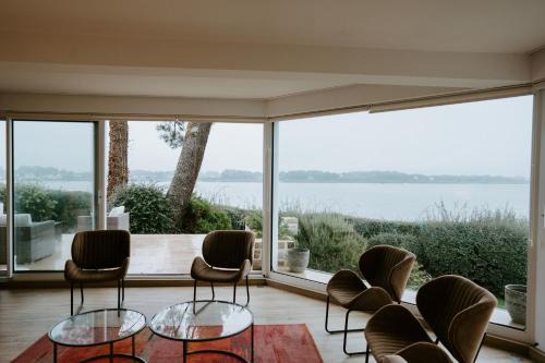 La Trinite-sur-Mer Villa | Maison Vue Mer - Plage à Pied