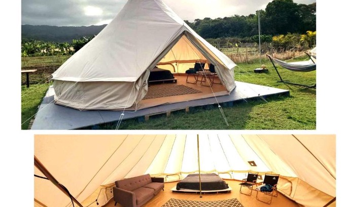 Laie Other | Maleka Farm: Tent Glamping North Shore Oahu