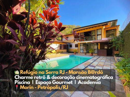 Petropolis House | Mansão B@rdô Espaço Gourmet Piscina Petrópolis RJ