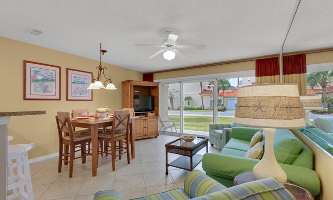 Miramar Beach Condo | Maravilla Resort Condo 4107 Ground floor! Close to pool! Easy walk to beach!