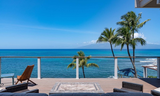 Napili House | Maui Vacation Home w/Dazzling Oceanfront Views Honu Hale (Turtle House)