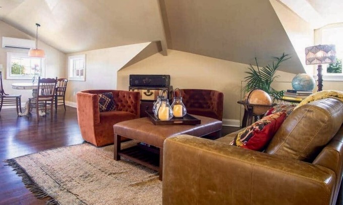 Mystic Apartment | "Meteor": River View Penthouse in Downtown Mystic