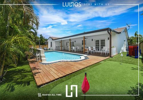 The Hammocks House | Miami house Heated Pool Game Room BBQ L67