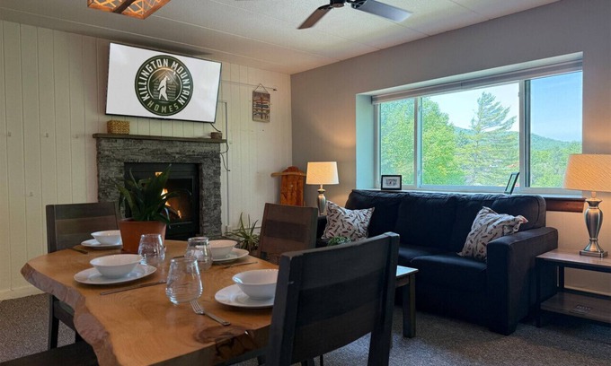 Killington Apartment | MightyMoose- Pool, Hot tub, Sauna, Gym, Near Resort
