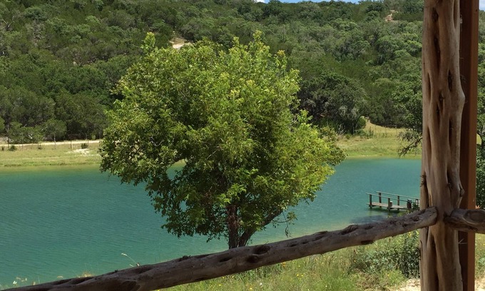 Ingram Cabin | Mimi's Mansion At Stacy Ranch, Cabin On 120 Acres Between Ingram & Hunt, Tx