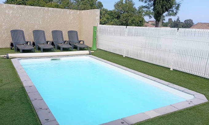 Aleria Villa | Mini villa private pool sea mountain