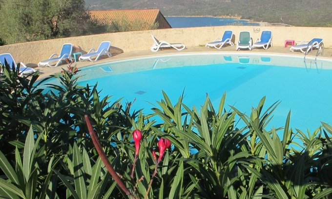 Serra-di-Ferro House | Mini villa with small sea view, heated pool Serra di Ferro