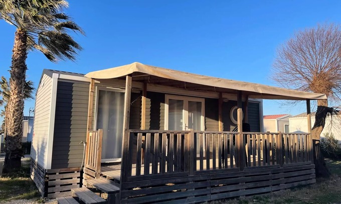Serignan-Plage House | Mobile home 31m2 - 2 Zimmer Luxus 6 Personen
