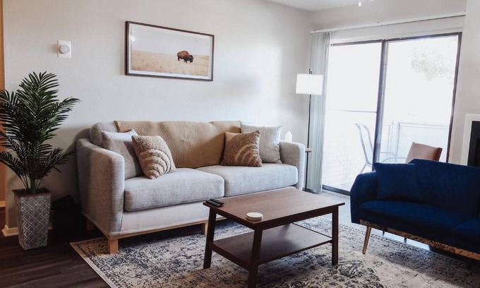 South Lamar Apartment | Modern 1BR SOLA - Pool & Gym 5 min to DT + Dogs ok