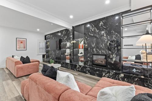Glebe Apartment | Modern 3BR Glebe Home with Terrace & Garage for 8