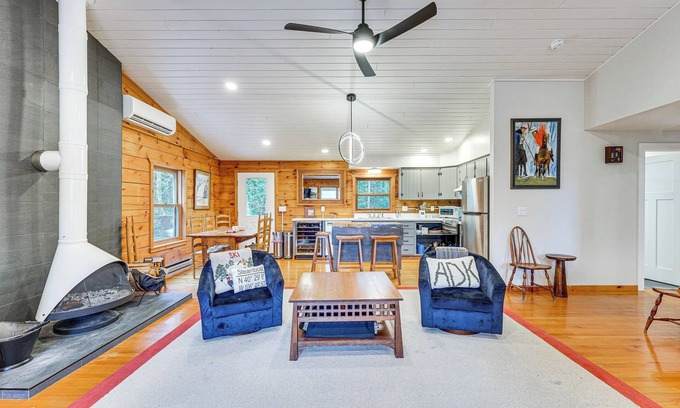 Lake Placid Cabin | Modern Cabin in Lake Placid w/Mountain Views!