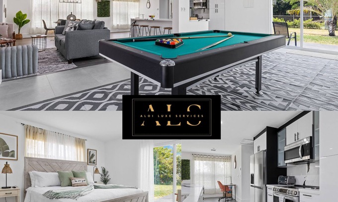 Palm Beach - West Palm Beach House | Modern Chic Home 5 mins to Downtown and Shopping ,10 mins to White Sandy Beaches