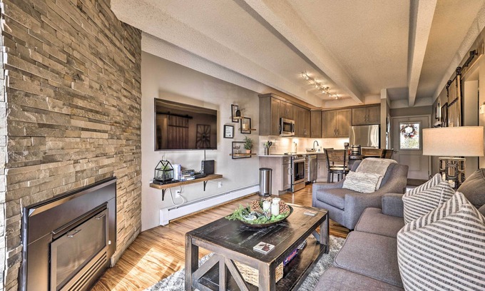 Frisco Condo | Modern Condo: 2 Blocks to Main Street Frisco!