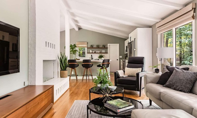 Cary House | Modern Forest Retreat, On Large Private Wooded Lot In the Heart of Cary!