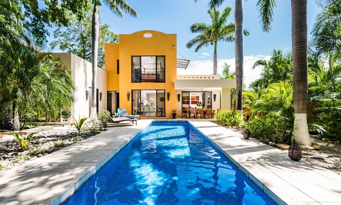 Tamarindo House | Modern Home, 3BR, private pool and terrace - sleeps 9