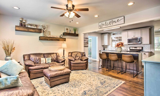 Clemson House | Modern Home w/Yard + Deck, 1 Mi to Clemson U!