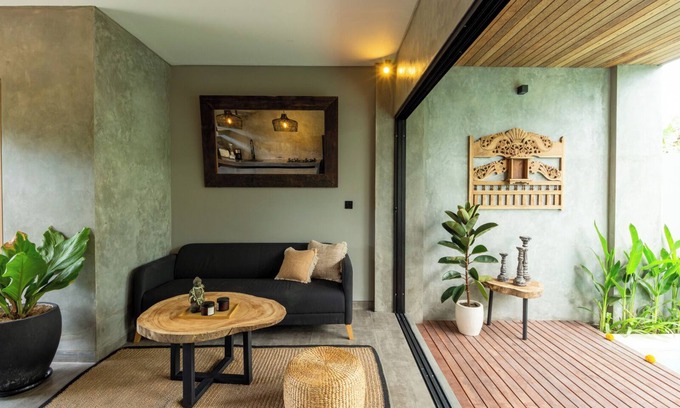 Padonan Apartment | Modern Industrial Haven: A 2-Bedroom Townhouse