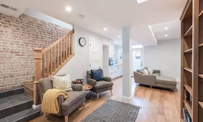 Columbia Heights Apartment | Modern, Light-filled Garden Apartment in Heart of Washington