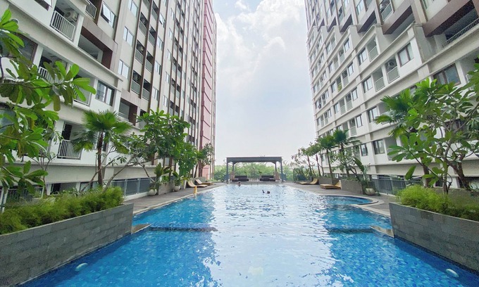 Duren Sawit Apartment | Modern Look Studio Apartment at LRT City Jatibening