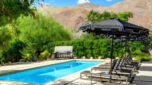 Tahquitz River Estates House | Modern Oasis w Pool Patio Lounge Mountain Views Palo Verde by AvantStay