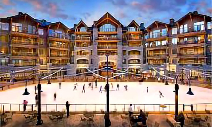 Truckee Villa | Modern Ski-in Mountainside Villa- One Village Place- Luxury