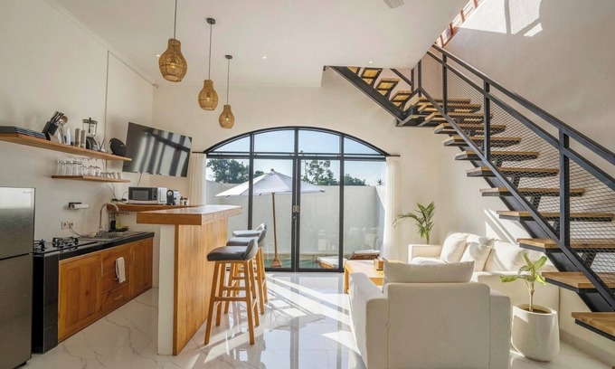 Padonan Villa | Modern Villa with Gym and rare Jungle view in Canggu