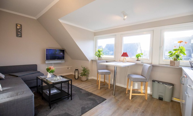 Tinnum Apartment | Modernes Appartement in Zentraler Lage für bis zu Zwei Personen