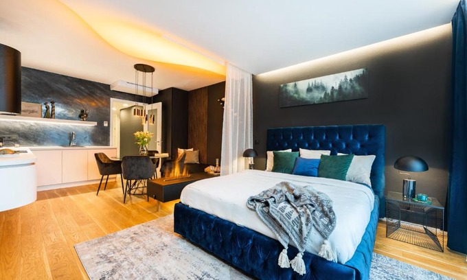 Lipno nad Vltavou Apartment | MOLI Apartmán s privátní saunou - MOLO Lipno Resort