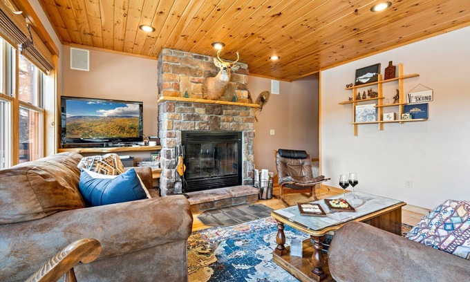 Bethel House | Moose Lane Chalet| Mtn Views&HotTub/Dogs OK|Slps13
