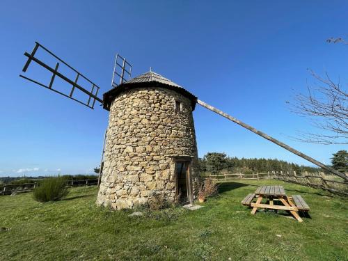 La Fagette House | Moulin à vent restauré avec vue sur la campagne - FR-1-582-221