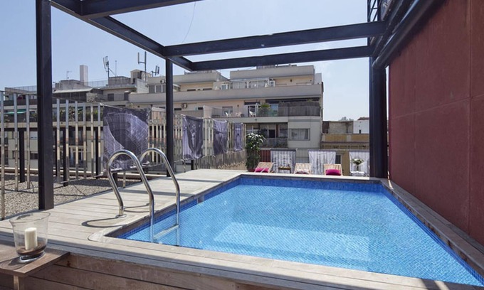 el Fort Pienc Apartment | My Space Barcelona 6 apartments with terrace and pool for up to 48 people