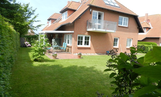 Wulfen Apartment | Natural beach - surf - riding and golf vacation home
